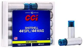 CCI 44 SPL/REM MAG SHOTSHELL 10 RD/BX 20 BX/CS