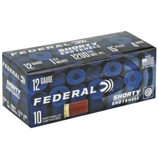 FEDERAL 12GA 1 3/4" 4 BUCK SHORTY SHOTSHELL  10 RD/BX 10 BX/CS