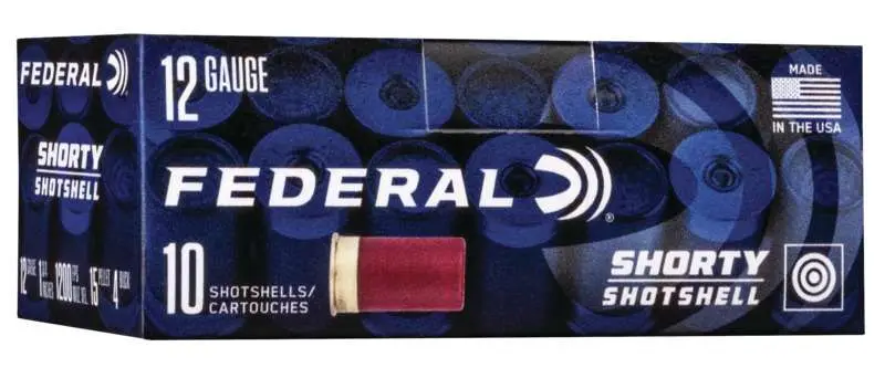 FEDERAL 12GA 1 3/4" 4 BUCK SHORTY SHOTSHELL 10 RD/BX 10 BX/CS - Image 4