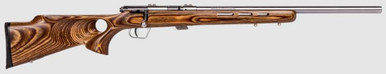 Savage Arms 25725 Mark II BTVS 22LR 21" Bolt Action Rifle 5+1 Stainless/Laminated Wood