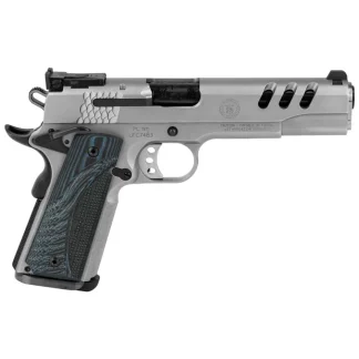 SMITH & WESSON PC1911 S/S 45 PSTL 5" 8RD SAO GLS BEAD