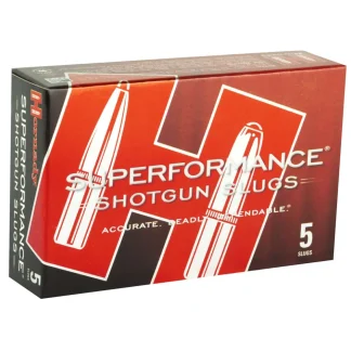 HORNADY SUPERFORMANCE 12G 300G SLUG 5RD BX 100RD CASE