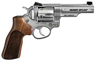 RUGER GP100 MTCH CHMP 357MAG REV 4.2" STS HGE WD GRP FXD SGHT