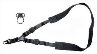 TOC TACTICAL SLING SINGLE - POINT W/ADAPTER BLACK