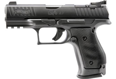 Walther 2843323 Q4 SF Optic Ready 9mm 4" 15+1 Black Matte Tenifer Finish
