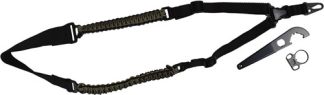 TOC TACTICAL PARACORD SLING - w/ ADAPTER & WRENCH SINGLE PT