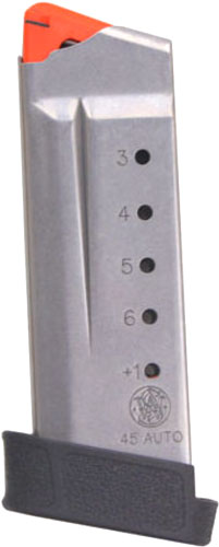 S&W MAGAZINE M&P45 SHIELD - 7RD BLUED STEEL