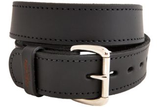 VERSACARRY DOUBLE PLY LEATHER - BELT 42"X1.5" HEAVY DUTY BLK