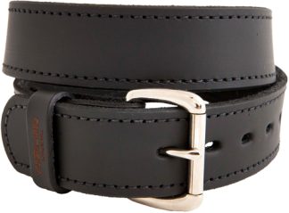 VERSACARRY DOUBLE PLY LEATHER - BELT 48"X1.5" HEAVY DUTY BLK