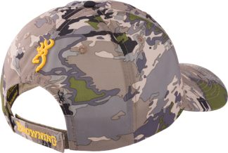 BROWNING RIMFIRE CAP BUCKMARK - LOGO OVIX CAMO VELCRO