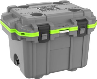 PELICAN COOLERS IM 30 QUART - ELITE DARK GRAY/GREEN
