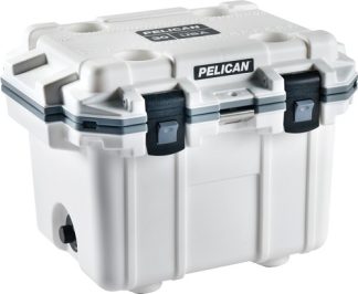 PELICAN COOLERS IM 30 QUART - ELITE WHITE/GRAY