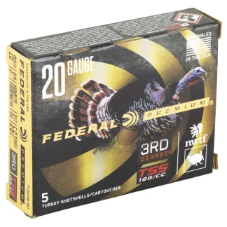 FEDERAL 20GA 3" 1-7/16OZ 5, 6, 7 SHOT 1100 FPS 5 RD/BX 10 BX/CS