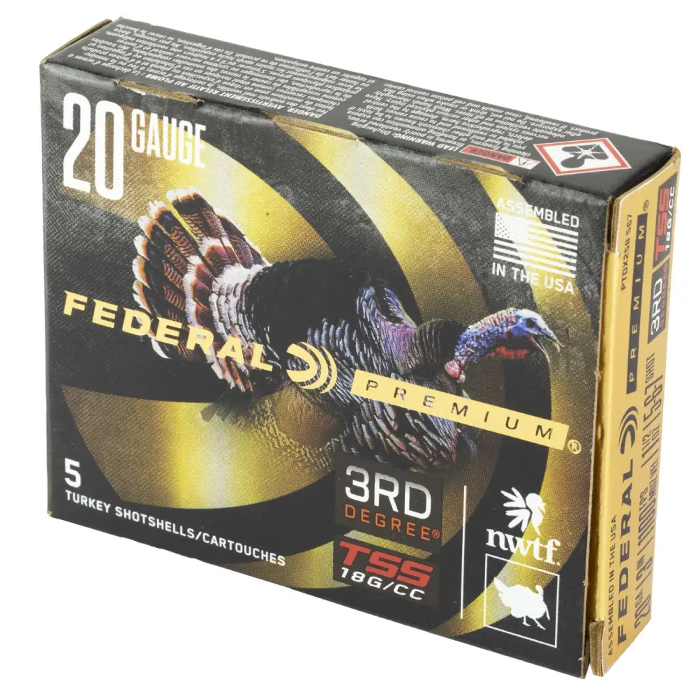 FEDERAL 20GA 3" 1-7/16OZ 5, 6, 7 SHOT 1100 FPS 5 RD/BX 10 BX/CS - Image 2