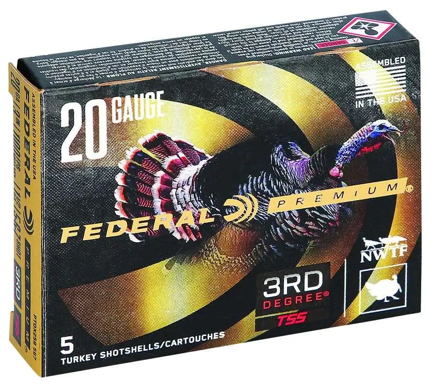 FEDERAL 20GA 3" 1-7/16OZ 5, 6, 7 SHOT 1100 FPS 5 RD/BX 10 BX/CS - Image 4