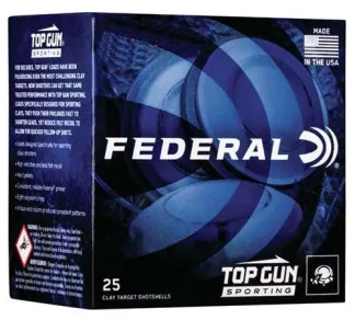FEDERAL TOP GUN 410GA 2 3/4" 1/2OZ 1,330 FPS 7.5 25 RD/BX 10 BX/CS