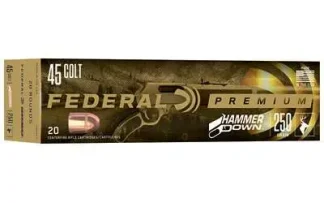 FEDERAL 45 COLT 250GR HAMMERDOWN 20 RD/BX 10 BX/CS