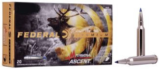 FEDERAL 28 NOSLER 155GR TERMINAL ASCENT 20 RD/BX 10 BX/CS
