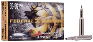 FEDERAL 3006 SPRG 175GR TERMINAL ASCENT 20 RD/BX 10 BX/CS