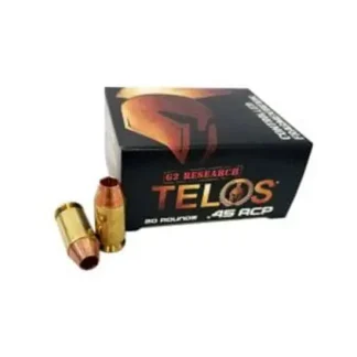 G2 TELOS 45 ACP 20RD BOX 25 BOXES PER CASE