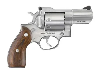 RUGER RDHWK 357MAG REV 2.75" STS HRDWD GRP FXD SGHT