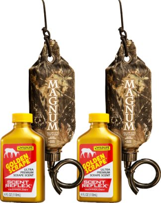 WRC DEER LURE GOLDEN SCRAPE/ - SCRAPE DRIPPER COMBO 2PK
