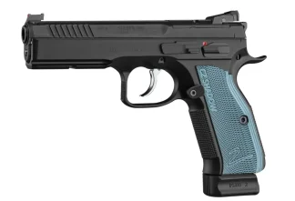 CZ SHADOW 2 OPTICS READY 9MM PISTOL BLACK/BLUE 2-19RD MAGS
