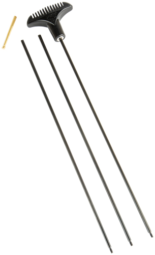 HOPPES CLEANING ROD .177 CAL. - 3-PC RIFLE/AIRGUN S/S
