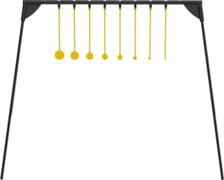 CALDWELL AR500 RIMFIRE KYL - CHALLENGE TARGET KIT W/STAND