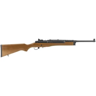 RUGER MINI-14 RANCH RIFLE 5.56 18.5" HARD WD STK 5RD
