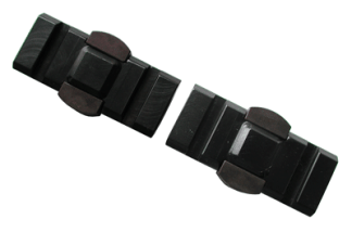 BURRIS BASE ADAPTER RUGER-TO- - WEAVER R177/22M14 GLOSS