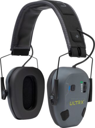 ULTRX BIONIC FUSE ION E-MUFF - BLUETOOTH EARMUFF 22db SLATE