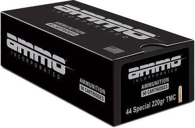 Ammo Inc 44 Special Ammunition AI44S220TMC-A50 220 Grain Total Metal Case 50 Rounds