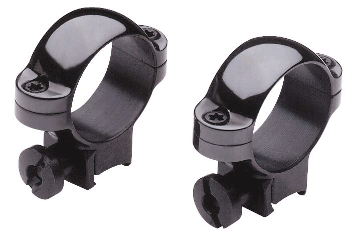 BURRIS RINGS 3/8" DOVETAIL 1" - MEDIUM STEEL MATTE
