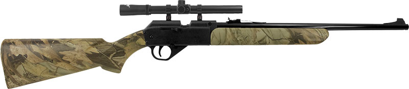 DAISY CAMO 2840 WITH SCOPE - YOUTH RIFLE KIT .177