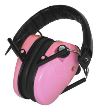CALDWELL E-MAX EAR MUFF - LOW PROFILE ELECTRONIC PINK