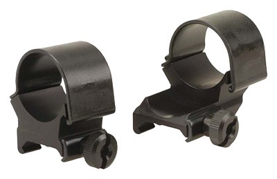 WEAVER RINGS DETACHABLE TOP - MOUNT EXTENSION 1" HIGH MATTE