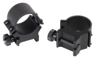 WEAVER RINGS DETACHABLE TOP - MOUNT SURE-GRIP 1" HIGH BLACK