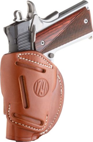 1791 HOLSTER 4-WAY IWB/OWB MUL - FIT RH SZ1 1911 3-4" BROWN