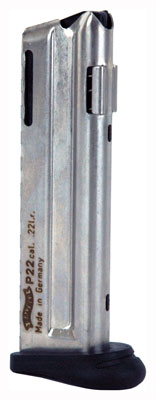 WALTHER MAGAZINE P22Q 22LR - 10RD WITH FINGER REST