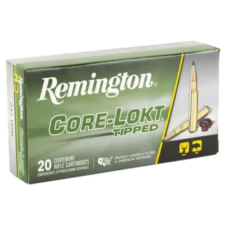REMINGTON RT243WA 243 WIN 95GR CORE-LOKT TIPPED 20 RD/BX 10 BX/CS