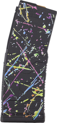 AMEND2 AR-15 MAGAZINE 5.56X45 - 30RD POLY MOD3 NEON SPLATTER