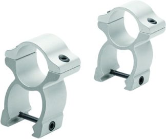 LEUPOLD RINGS RIFLEMAN 1" SEE- - THRU SILVER