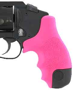 HOGUE GRIPS S&W J FRAME RB - CENT./POLY BODYGUARD PINK