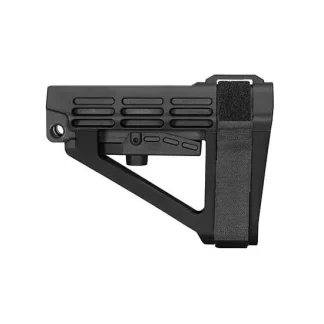 SB-TACTICAL SBA4 BLK, 5-POSITION ADJUSTABLE