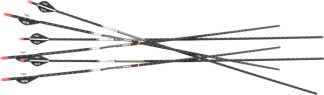 EASTON ARROW FMJ 5MM 400 - W/ 2" BLAZER VANES 6-PACK