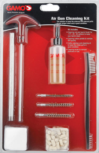 GAMO AIR GUN CLEANING KIT - .177  .22 & .25 CALIBER