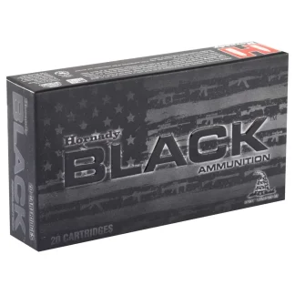 HORNADY BLACK 5.56NATO 62GR FMJ 20RD BX 200RD CASE
