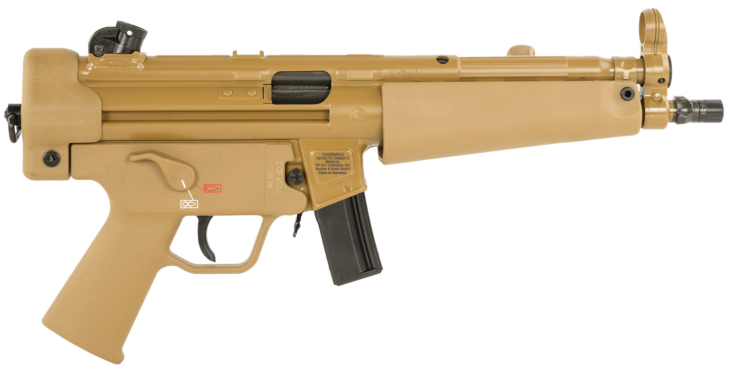 HECKLER AND KOCH (HK USA) SP5 PISTOL 9MM FDE 8.86" 10+1#