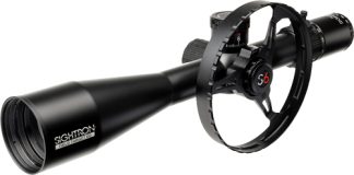 SIGHTRON SCOPE S6 10-60X56 ED - 34MM SIDE WHEEL ILLUM MOA-2FT
